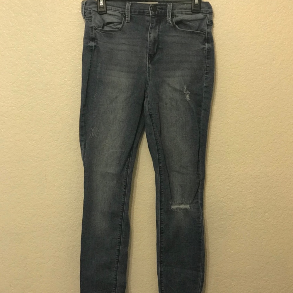 Light blue jeans